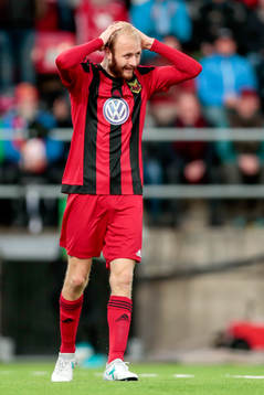 Östersunds Curtis Edwards deppar