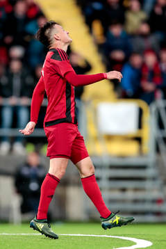Östersunds Jamie Hopcutt deppar