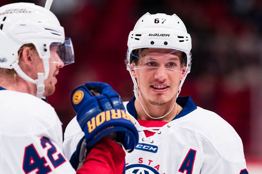 All Stars Stockholms Joakim Nordström och Rickard Rakell
