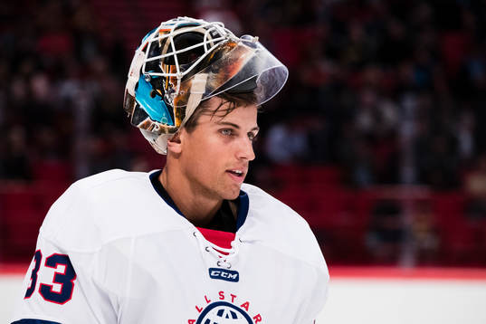 All Stars Stockholms målvakt Mantas Armalis