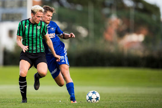 Högaborgs Markus Liuba och Wormos Alfred Cöster