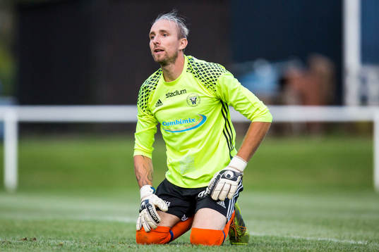Wormos målvakt Bill Halvorsen