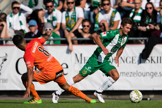 AFC Eskilstunas Wanderson Vavalcante Melo  och Hammarbys