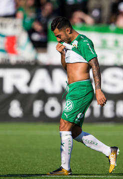 Hammarbys Jiloan Hamad deppar