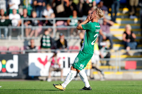 Hammarbys Sander Svendsen deppar