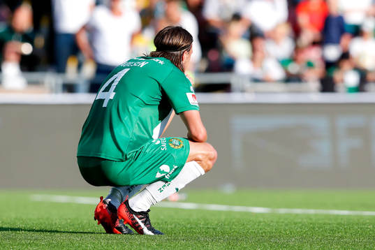 Hammarbys Björn Paulsen deppar