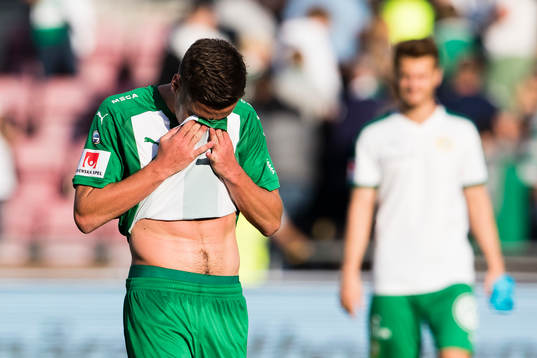 Hammarbys Jeppe Andersen deppar