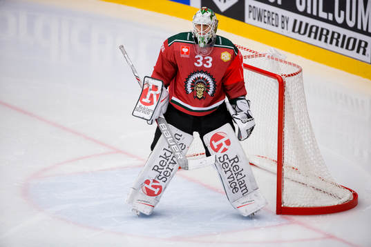 Frölundas målvakt Johan Mattsson