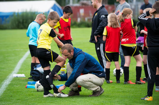i matchen för pojkar födda 2007 mellan IFK Hässleholm