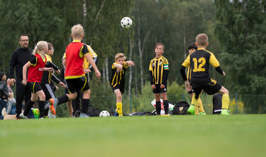 i matchen för pojkar födda 2007 mellan IFK Hässleholm