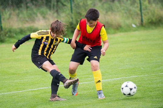 i matchen för pojkar födda 2007 mellan IFK Hässleholm