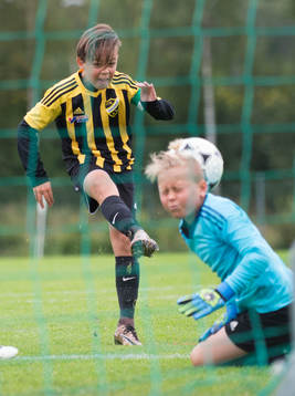 i matchen för pojkar födda 2007 mellan IFK Hässleholm