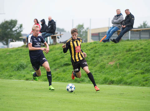 IFK Hässleholms Eliott Nilsson i matchen för juniorer