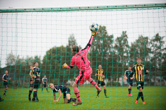 i matchen för juniorer mellan IFK Hässleholm och