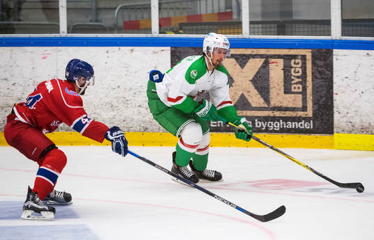 Oskarshamns Kevin Marshall och Rögles Daniel Sylwander