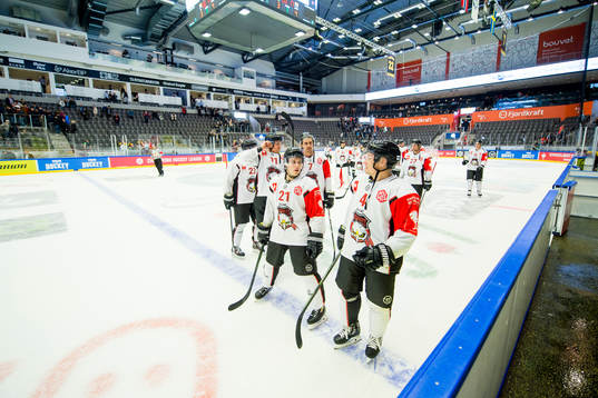 Malmö Redhawks Andy Miele och Tuukka Mäntylä