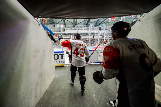 Malmö Redhawks Nichlas Hardt går ut till isen