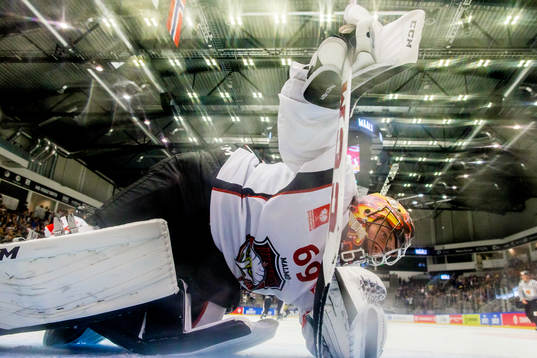 Malmö Redhawks målvakt Oscar Alsenfelt