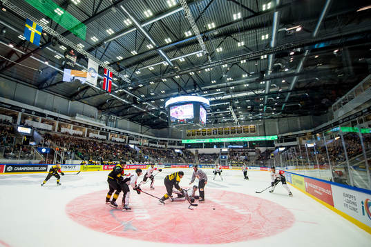 Generell vy över DNB arena