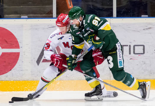 Modos Jesper Sellgren och Björklövens Joakim Högberg