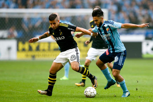 s Nicolas Marcelo Stefanelli och Djurgårdens Othman El