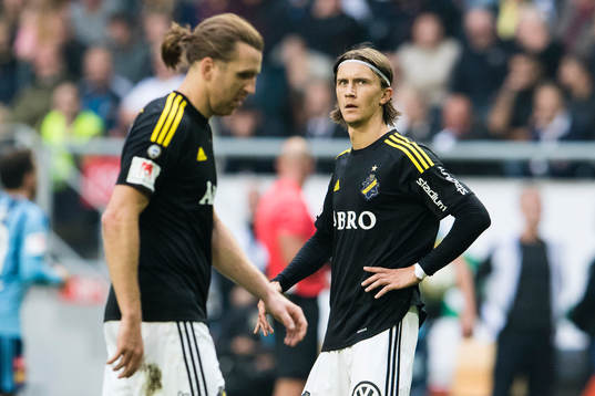 s Nils-Eric Johansson och Kristoffer Olsson deppar