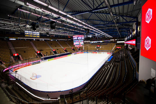 Kinnarps Arena prior to the CHL game between HV71 and