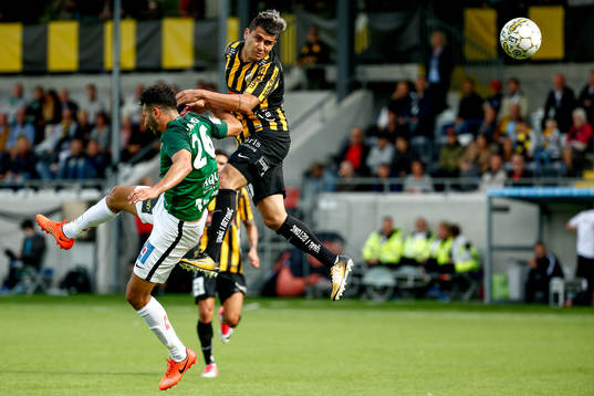 Häckens Paulinho och Jönköpings André Calisir