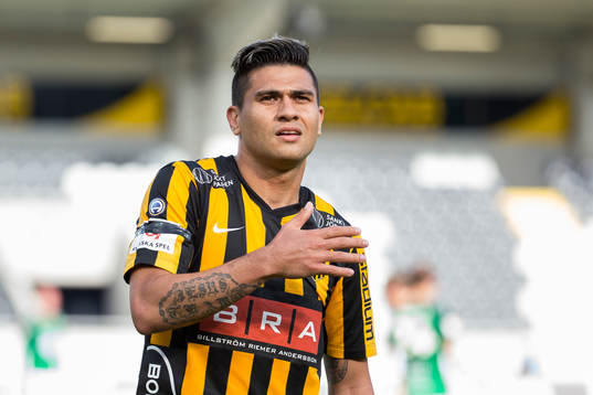 Häckens Paulinho jublar
