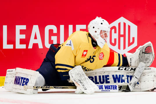 Nicolaj Henriksen goaltender of Esbjerg