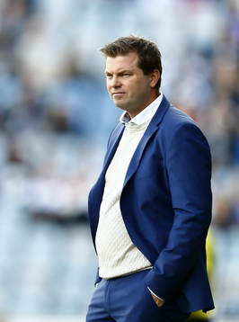 Norrköpings tränare Jens Gustafsson deppar