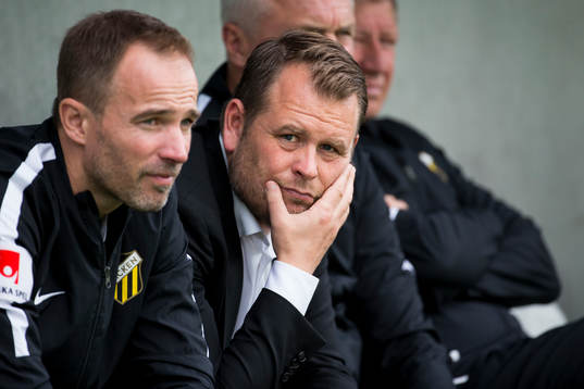 Häckens tränare Mikael Stahre