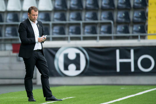 Häckens tränare Mikael Stahre