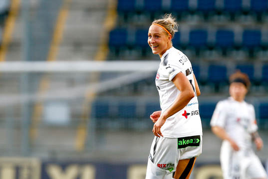 Rosengårds Sanne Troelsgaard Nielsen jublar