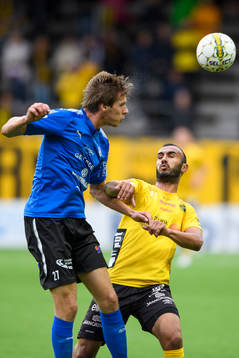 Halmstads Marcus Johansson och Elfsborgs Issam Jebali