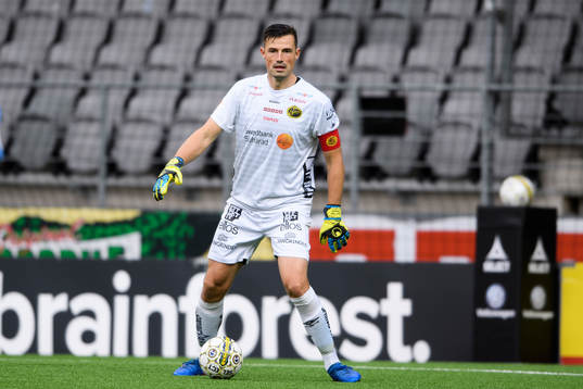 Elfsborgs målvakt Kevin Stuhr Ellegaard