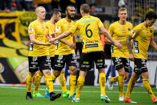 Elfsborgs Daniel Gustavsson jublar