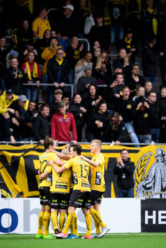 Elfsborgs Daniel Gustavsson jublar