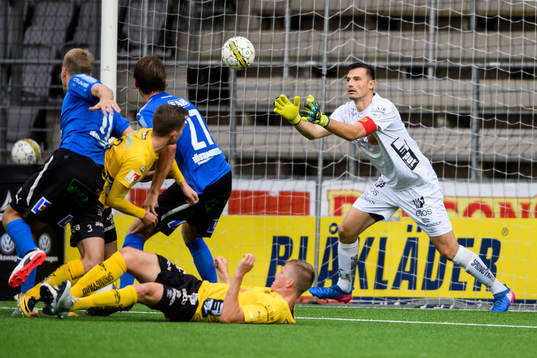 Elfsborgs målvakt Kevin Stuhr Ellegaard