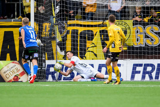 Elfsborgs målvakt Kevin Stuhr Ellegaard