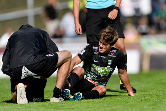 Varbergs Joel Palmqvist tas om hand