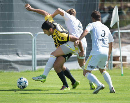 IFK Hässleholms Tommy Filipovic i matchen i division 2