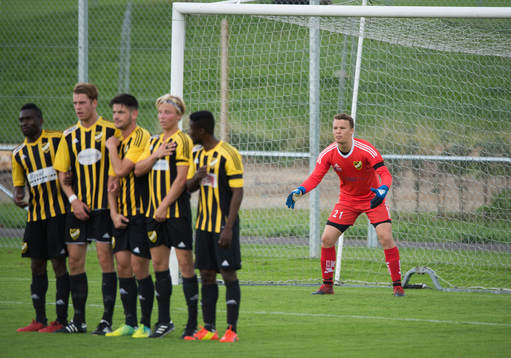 Mur i matchen i division 2 mellan IFK Hässleholm och