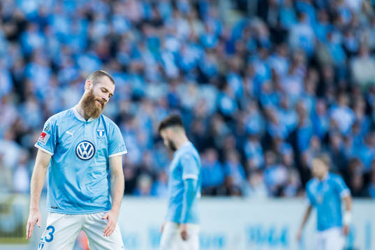 Malmö FFs Jo Inge Berget deppar