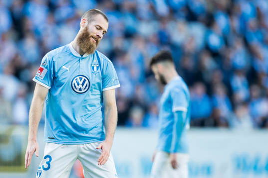Malmö FFs Jo Inge Berget deppar