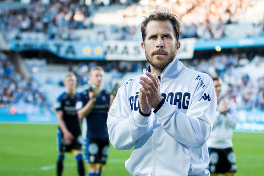 IFK Göteborgs Tobias Hysén tackar publiken