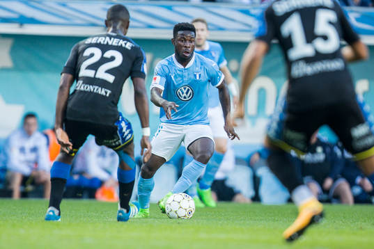 Malmö FFs Kingsley Sarfo