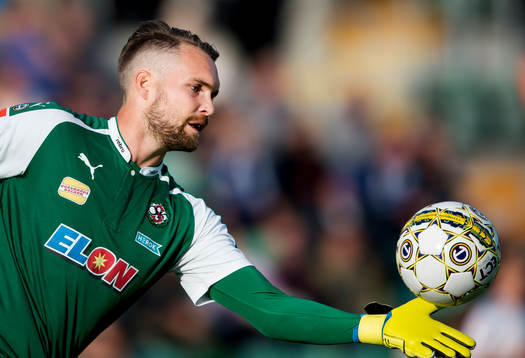 Örebros målvakt Oscar Jansson