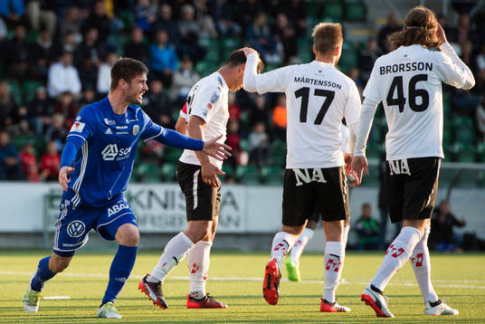 Sundsvalls Kristinn Freyr Sigurdsson är inte nöjd med ett