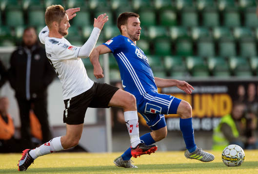 Örebros Johan Mårtensson och Sundsvalls Carlos Gracia